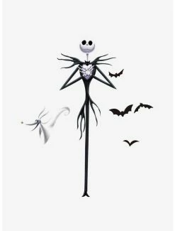 Hot Sale 🥰 The Nightmare Before 🎄 Christmas Jack Peel And Stick Giant Wall Decals 🌟