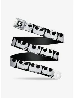 New 😀 The Nightmare Before 🎄 Christmas Jack Multiple Expressions Seatbelt Belt 🛒