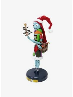 Brand new ❤️ The Nightmare Before 🎁 Christmas Sally Nutcracker With Gold Plaque ✔️