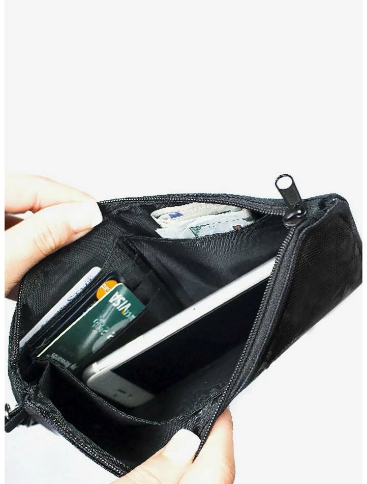 Best Pirce 😉 The Nightmare Before 🎄 Christmas Rollin Mean Lock Shock Barrel Trick Or Treaters Ooogie Boogie Wallet Canvas Zip Clutch 🎉 - Image 2