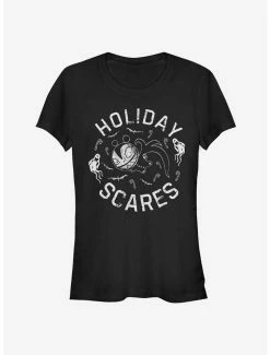 Deals 🤩 The Nightmare Before 🔔 Christmas Holiday Scares 👧 Girls T-Shirt 🛒