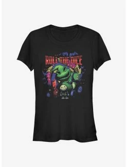 Cheap ❤️ Disney The Nightmare Before 🔔 Christmas Oogie Dice Classic 👧 Girls T-Shirt 🛒