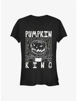 Buy 🎁 The Nightmare Before 🔔 Christmas Pumpkin King 👧 Girls T-Shirt 👏