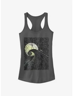 Best deal 👏 The Nightmare Before 🎁 Christmas Spiral Hill 👧 Girls Tank ⌛