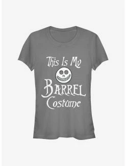Cheapest 😀 Disney The Nightmare Before ❄ Christmas Barrel Costume 👧 Girls T-Shirt 🔥