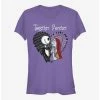 Best Pirce 🔔 The Nightmare Before 🎄 Christmas Jack & Sally Together Forever 👧 Girls T-Shirt 💯