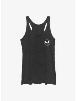Best Pirce 🔔 Disney The Nightmare Before 🎅 Christmas Jack Pocket Scribble 👧 Girls Tank 🌟