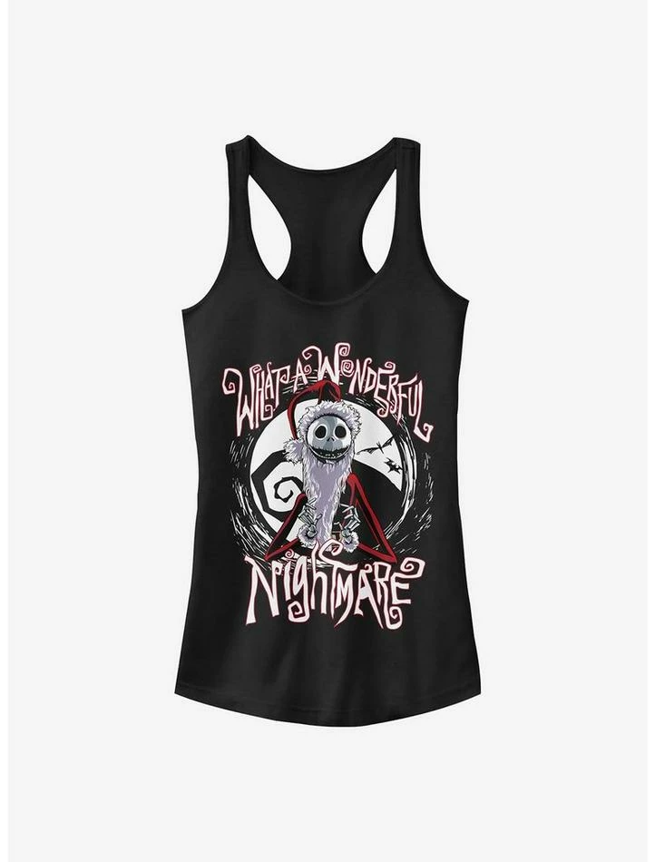 Brand new 🔥 Disney The Nightmare Before 🎄 Christmas Santa Jack 👧 Girls Tank ⌛