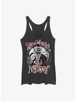 Best Pirce 💯 Disney The Nightmare Before 🎄 Christmas Santa Jack 👧 Girls Tank ⌛