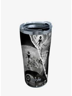 Buy 💯 The Nightmare Before 🔔 Christmas Torn Collage 20oz Stainless Steel Tumbler With Lid ❤️