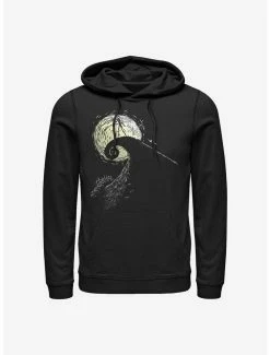 Coupon 💯 Disney The Nightmare Before ❄ Christmas Spiral Hill Jack Hoodie 😉