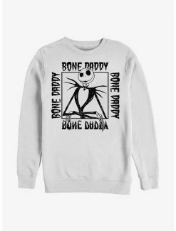 Buy 🧨 Disney The Nightmare Before 🎄 Christmas Bone Daddy Crew Sweatshirt ✨