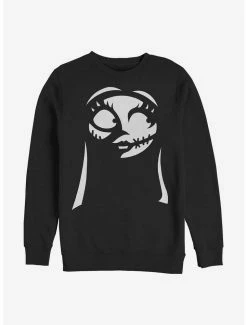 Hot Sale 🔥 Disney The Nightmare Before 🎁 Christmas His Sally Crew Sweatshirt 😍