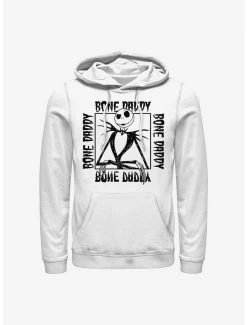 Cheap 😀 Disney The Nightmare Before 🎅 Christmas Bone Daddy Hoodie 🌟