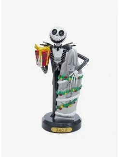 Best Sale 🥰 The Nightmare Before 🎄 Christmas Jack Skellington Nutcracker Figurine 😀