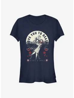Best reviews of 🛒 Disney The Nightmare Before 🎄 Christmas To Death 👧 Girls T-Shirt ✔️