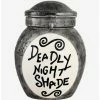 New 👏 The Nightmare Before 🎅 Christmas Deadly Night Shade Jar 😍