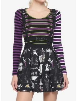 Best Pirce 😀 The Nightmare Before ❄ Christmas Harness Suspender 👗 Skirt 🌟