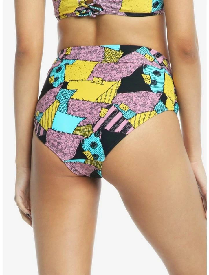 Discount 🔔 The Nightmare Before 🎄 Christmas Sally High-Waisted Swim Bottoms 👍 - Image 3