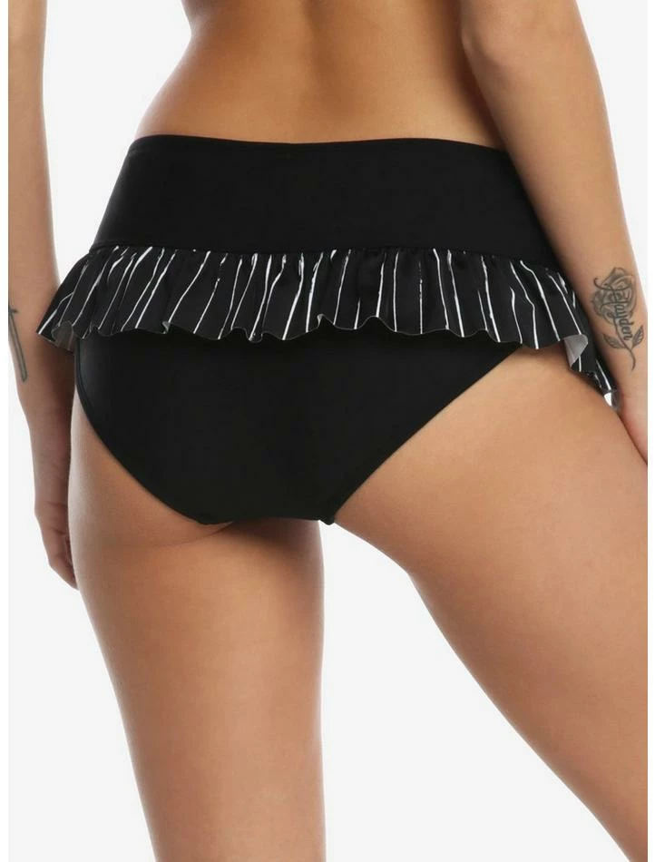 New 🤩 The Nightmare Before 🎅 Christmas Jack Skellington 👗 Skirted Chain Swim Bottoms 😍 - Image 3