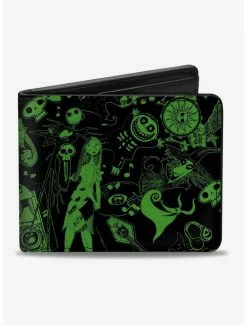 Coupon 🥰 The Nightmare Before 🎄 Christmas Characters Bifold Wallet 😍