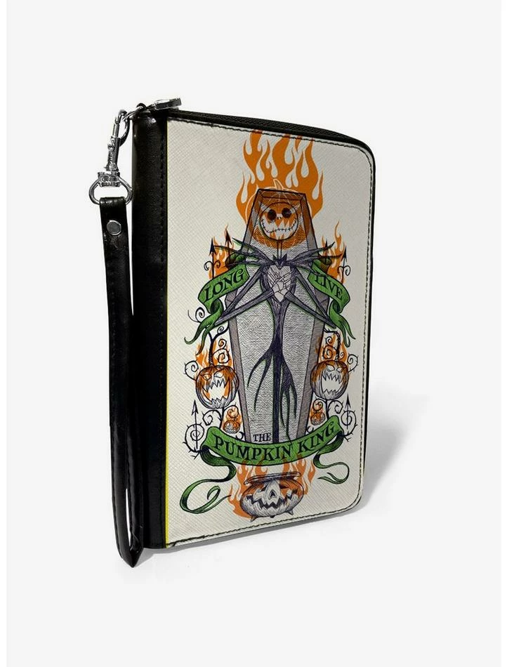 Top 10 ✨ The Nightmare Before 🎄 Christmas Long Live Pumpkin King Zip Around Wallet 🔔