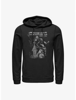 Flash Sale 👏 The Nightmare Before 🎄 Christmas Vintage Poster Hoodie 🔔