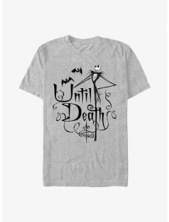 Coupon ✨ Disney The Nightmare Before 🎁 Christmas Jack Until Death T-Shirt 😍