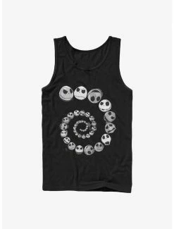 Top 10 🌟 Disney The Nightmare Before 🔔 Christmas Jack Emotions Spiral Tank ⭐