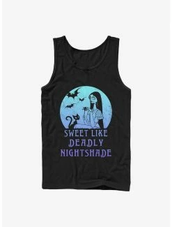 Cheap 🧨 Disney The Nightmare Before 🎄 Christmas Sally Sweet Like Deadly Nightshade Tank 🤩