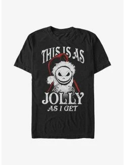 Best reviews of 🥰 Disney The Nightmare Before 🎅 Christmas This Is As Jolly As I Get Santa Jack T-Shirt ✔️