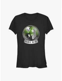 Cheap 🌟 The Nightmare Before 🔔 Christmas Nightmare Snow Globe 👧 Girls T-Shirt ✨