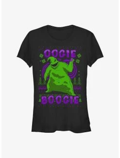 Coupon 👏 The Nightmare Before 🎄 Christmas Oogie Boogie 🎄 Christmas 👧 Girls T-Shirt ⌛