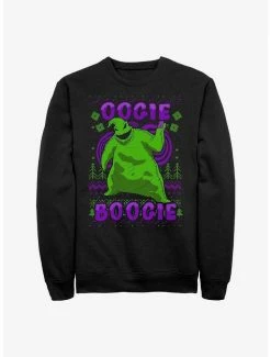 Brand new 😀 The Nightmare Before ❄ Christmas Oogie Boogie ❄ Christmas Crew Sweatshirt 🧨