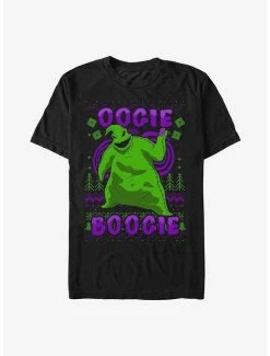 Outlet 🌟 The Nightmare Before 🎁 Christmas Oogie Boogie 🎁 Christmas T-Shirt 🔔