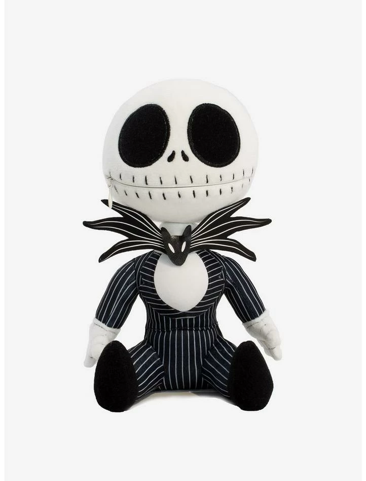 Outlet โญ The Nightmare Before ๐ Christmas Jack Skellington Zippermouth Plush ๐ - Image 2