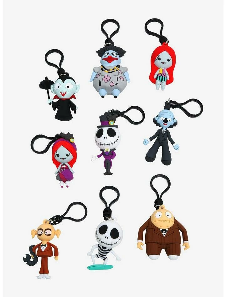 Deals ❤️ The Nightmare Before 🔔 Christmas Series 7 Blind Bag Figural Key Chains 🎁 - Image 2