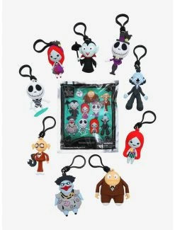 Deals ❤️ The Nightmare Before 🔔 Christmas Series 7 Blind Bag Figural Key Chains 🎁