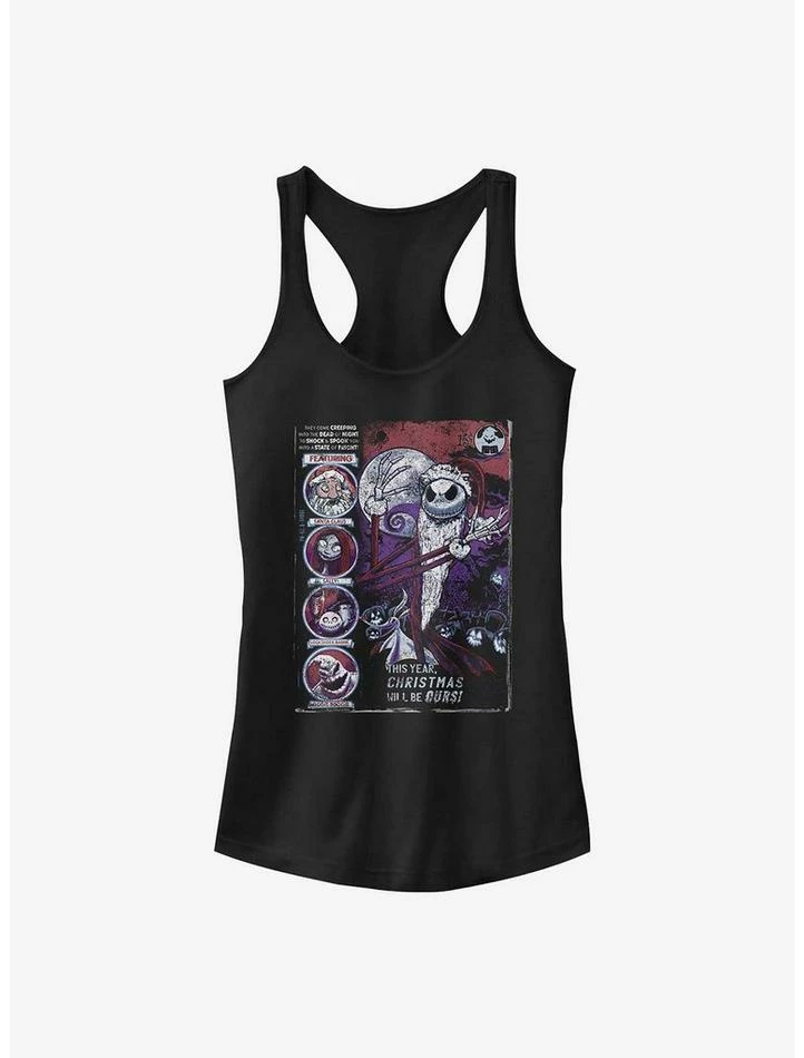 Hot Sale 🥰 Disney The Nightmare Before 🎄 Christmas First Nightmare Tank 🔔