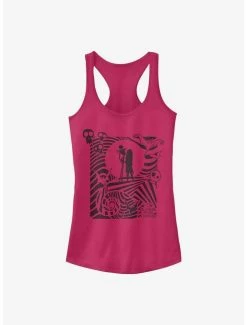 Flash Sale ⌛ Disney The Nightmare Before ❄ Christmas Hypnotic Jack and Sally Tank 🎁