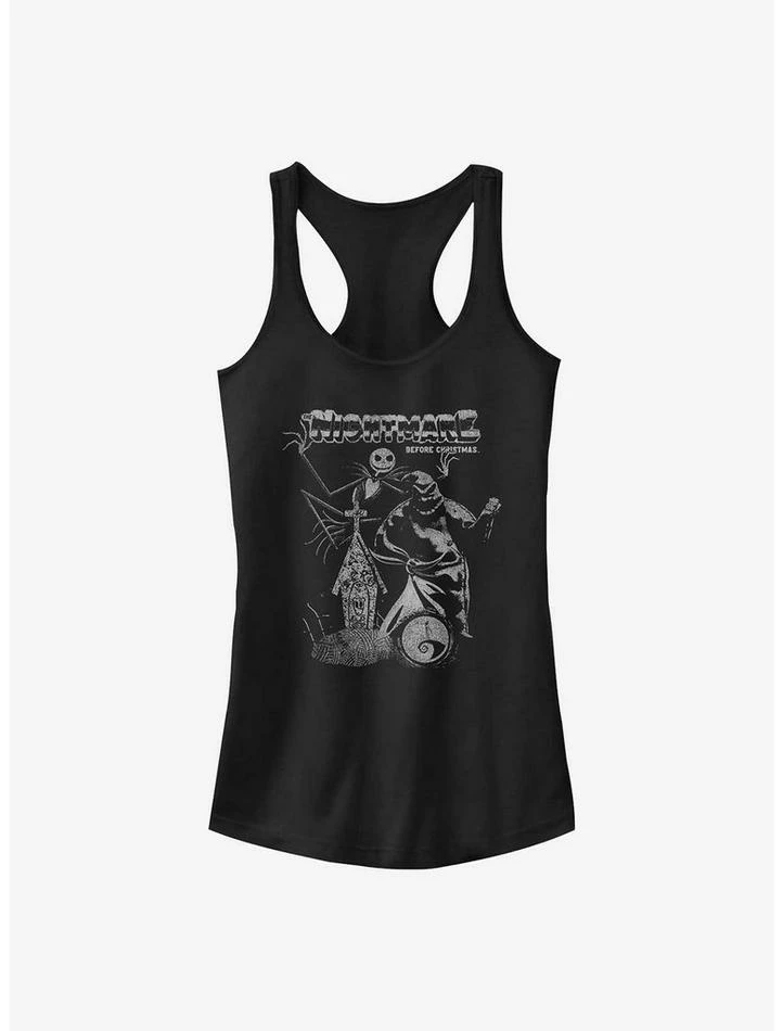 Hot Sale โ Disney The Nightmare Before ๐ Christmas Vintage Poster Tank ๐ฅฐ