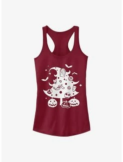 New 😍 Disney The Nightmare Before 🎄 Christmas Xmas Tree Tank 🔥
