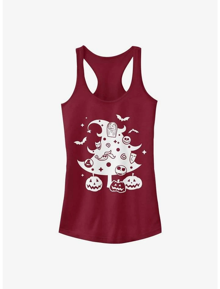 New ๐ Disney The Nightmare Before ๐ Christmas Xmas Tree Tank ๐ฅ