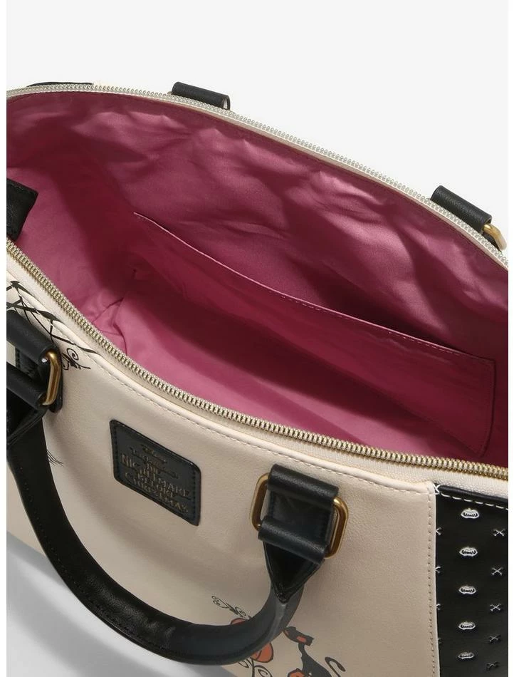 Best reviews of 💯 Loungefly The Nightmare Before ❄ Christmas Jack & Sally Pumpkin Graveyard Satchel Bag 🔥 - Image 3