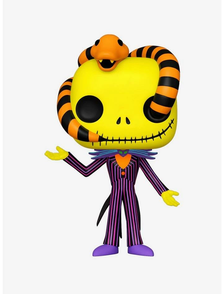 Best reviews of 💯 Funko The Nightmare Before 🎄 Christmas Pop! Jack Snake Blacklight Vinyl Figure Hot Topic Exclusive 🔥