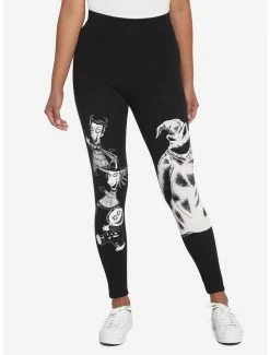 Hot Sale 🧨 The Nightmare Before ❄ Christmas Oogie Boogie & Trio Leggings 🔥
