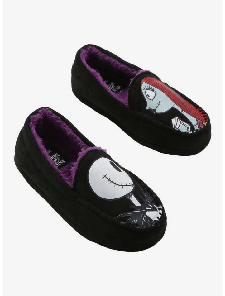 Coupon ❤️ The Nightmare Before 🎁 Christmas Jack & Sally Slippers 🔔 - Image 2