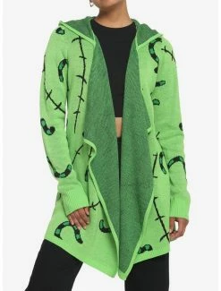 Discount 🎁 The Nightmare Before 🔔 Christmas Oogie Boogie Drape 👧 Girls Cardigan ❤️