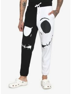 Budget 🥰 The Nightmare Before ❄ Christmas Jack Split Jogger Pants 🛒