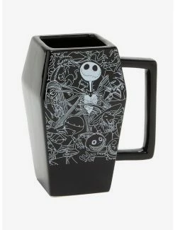 Discount ⌛ The Nightmare Before ❄ Christmas Jack Coffin Mug ⭐